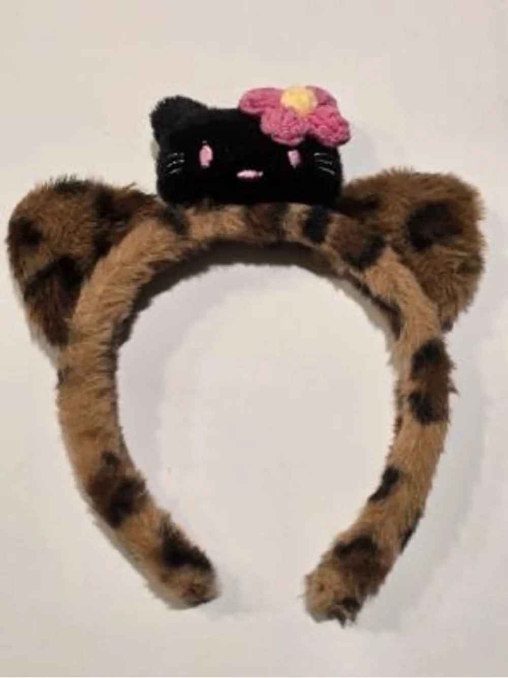Sassy Kitty Leopard Headband - Picture 7 of 7